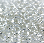 Argentium Silver Round Wire Rings