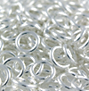 Argentium Silver Round Wire Rings